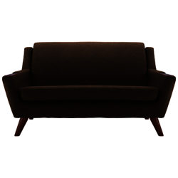 G Plan Vintage The Fifty Five Small Sofa Festival Rust